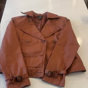 Women's Brown Lesther Jacket